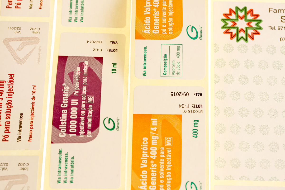 Labels for pharmacies